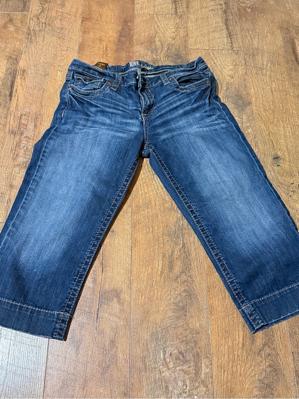 KUT from the Kloth Natalie Cropped Jeans Womens Capri Denim Stretch 8